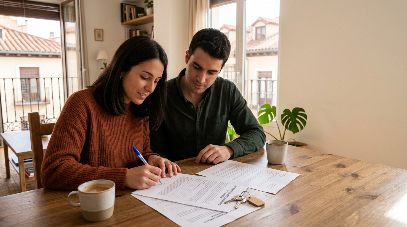 El alquiler ya absorbe el 39% del sueldo familiar en España