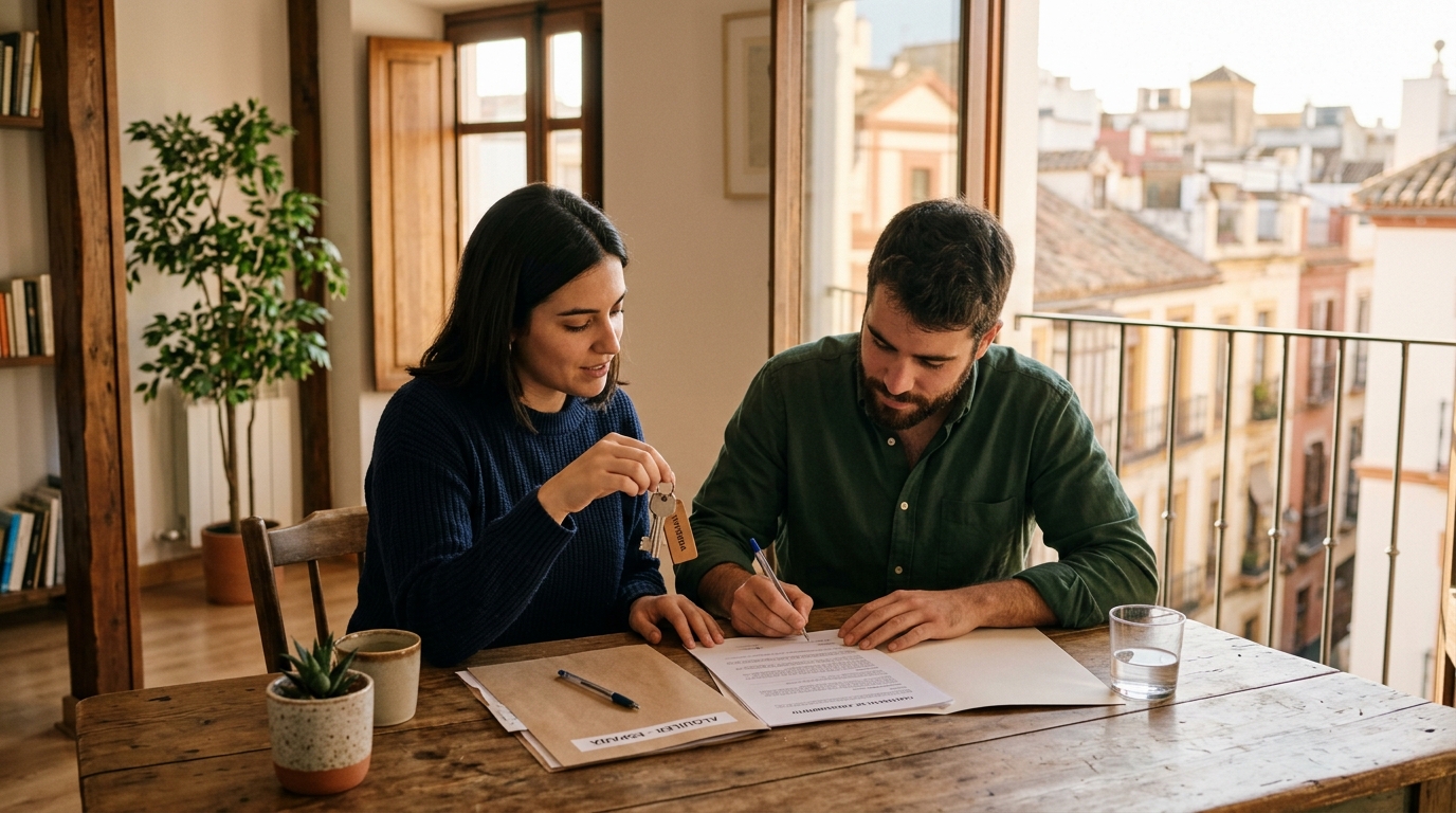 La oferta de alquiler cae en España desde 2018
