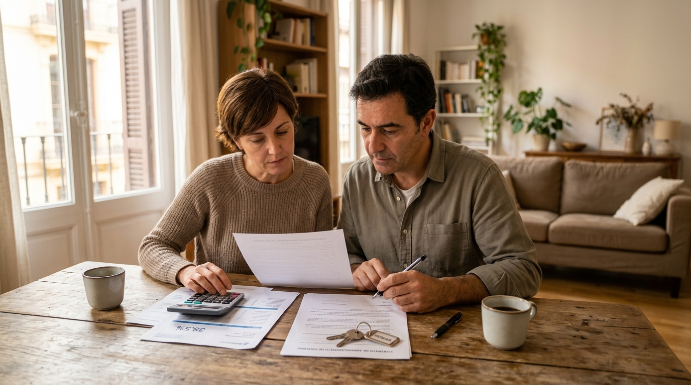 Alquilar una vivienda ya roza el 40% de los ingresos
