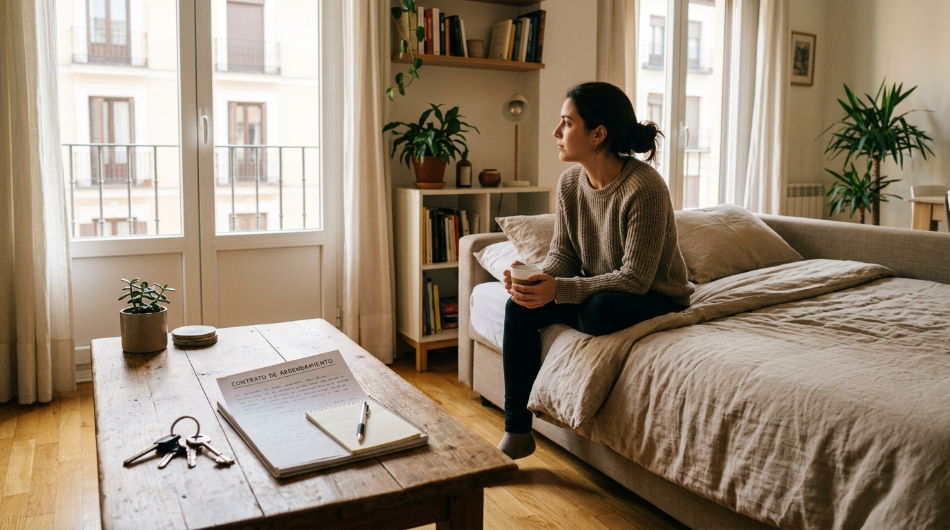 Convertir el salón en dormitorio: qué implica en un piso compartido